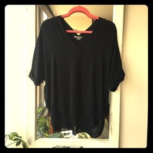 Vince silk drapey top
